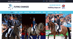 Desktop Screenshot of flying-changes.com